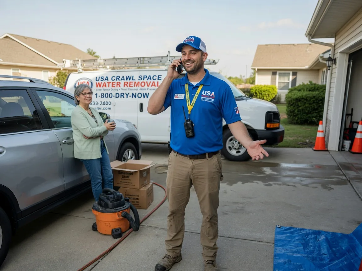 Crawl Space Water Removal China Grove, NC FAQs